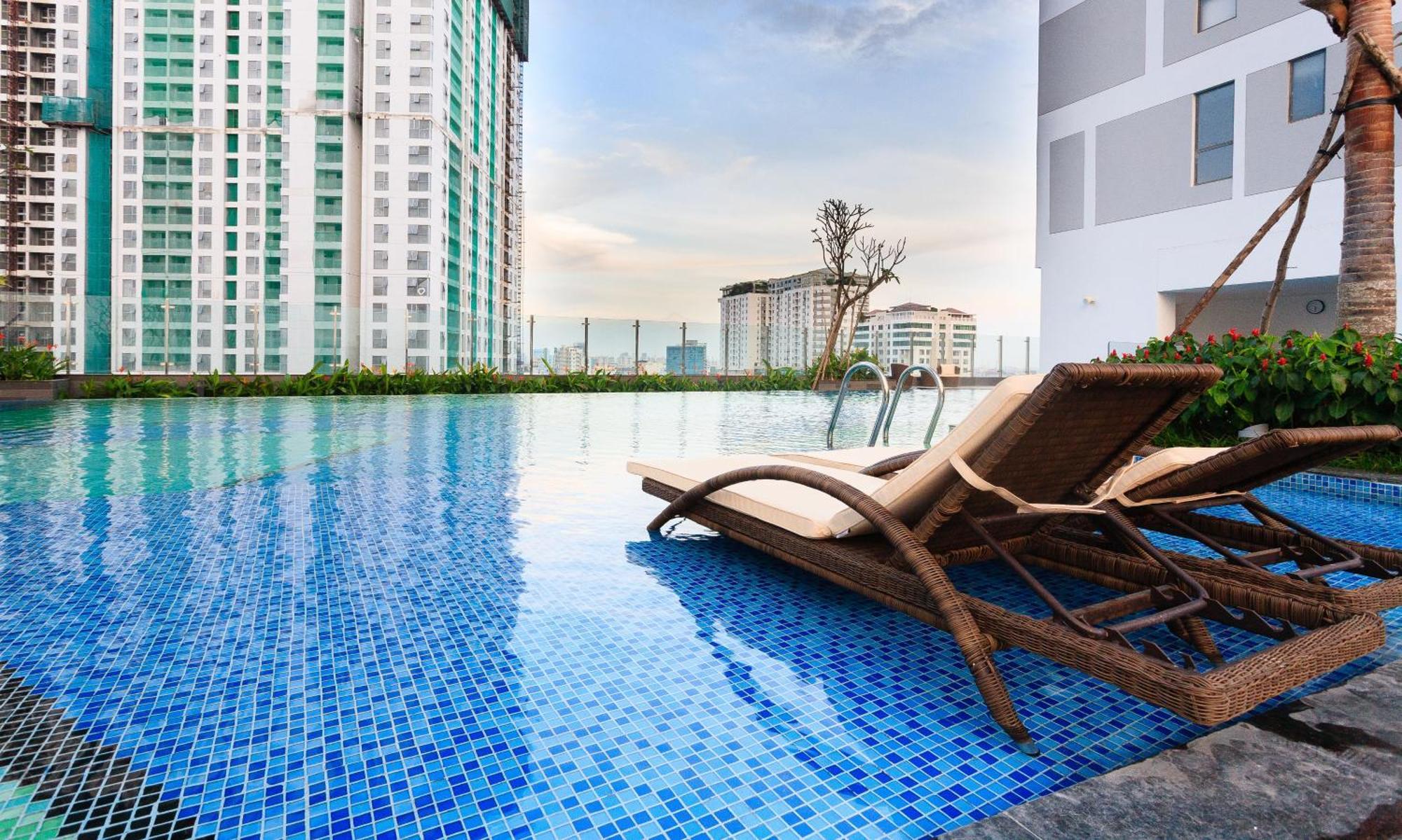 Yo'S Homes Rivergate Apartment Infinity Pool Near District 1 مدينة هوشي منه المظهر الخارجي الصورة