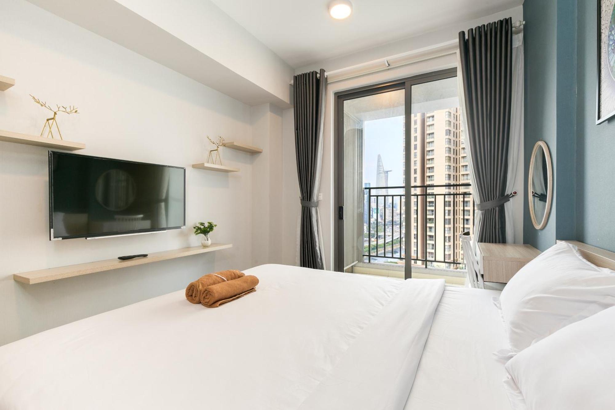 Yo'S Homes Rivergate Apartment Infinity Pool Near District 1 مدينة هوشي منه المظهر الخارجي الصورة